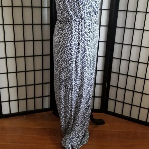 Pomelo Stich Fix Women's Dress Medium Blue White - Picture 4 of 6